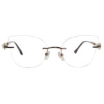 Lunettes de vue COL04 1434J 53-17-138 - Marron – Image 2