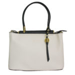 Sac à main Ted Lapidus - Blanc/Marine