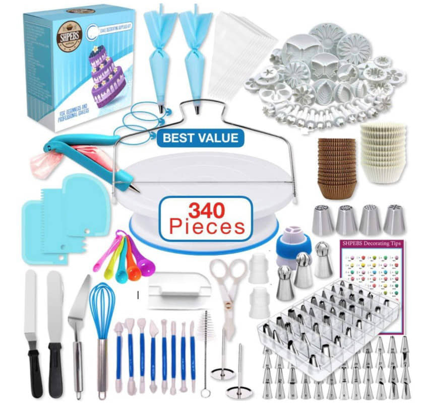 Kit De Pâtisserie 340 Pièces – Image 1