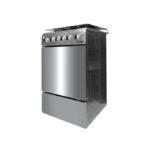 Cuisinière - Gaz 4 Feux Avec Four STC-5050I - 50 X 50 Cm - Inox - SMART TECHNOLOGY
