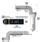 CARG7 Kit Bluetooth Main Libre - Chargeur & Lecteur Musique Voiture - Noir – Image 4