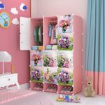 Armoire Etagère De Rangement - Plastique - Démontable - 12 Cubes – Image 2