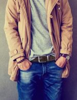 Ceinture réversible en cuir classique pour hommes Timberland - Marron/Noir – Image 3