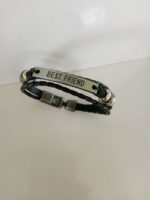 Paire de Montre Homme+ bracelet - Noir et Blanc ( coffret offert) – Image 4