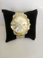 Complet Montre Homme+ bracelet - Doré et Blanc ( coffret offert) – Image 2