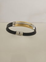 Complet Montre Homme+ bracelet - Doré et Blanc ( coffret offert) – Image 4