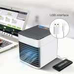 Mini Climatiseur Portable - Blanc / Gris