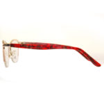 Lunettes de vue Z1839 C3 54-18-138 - Rouge/Or – Image 3