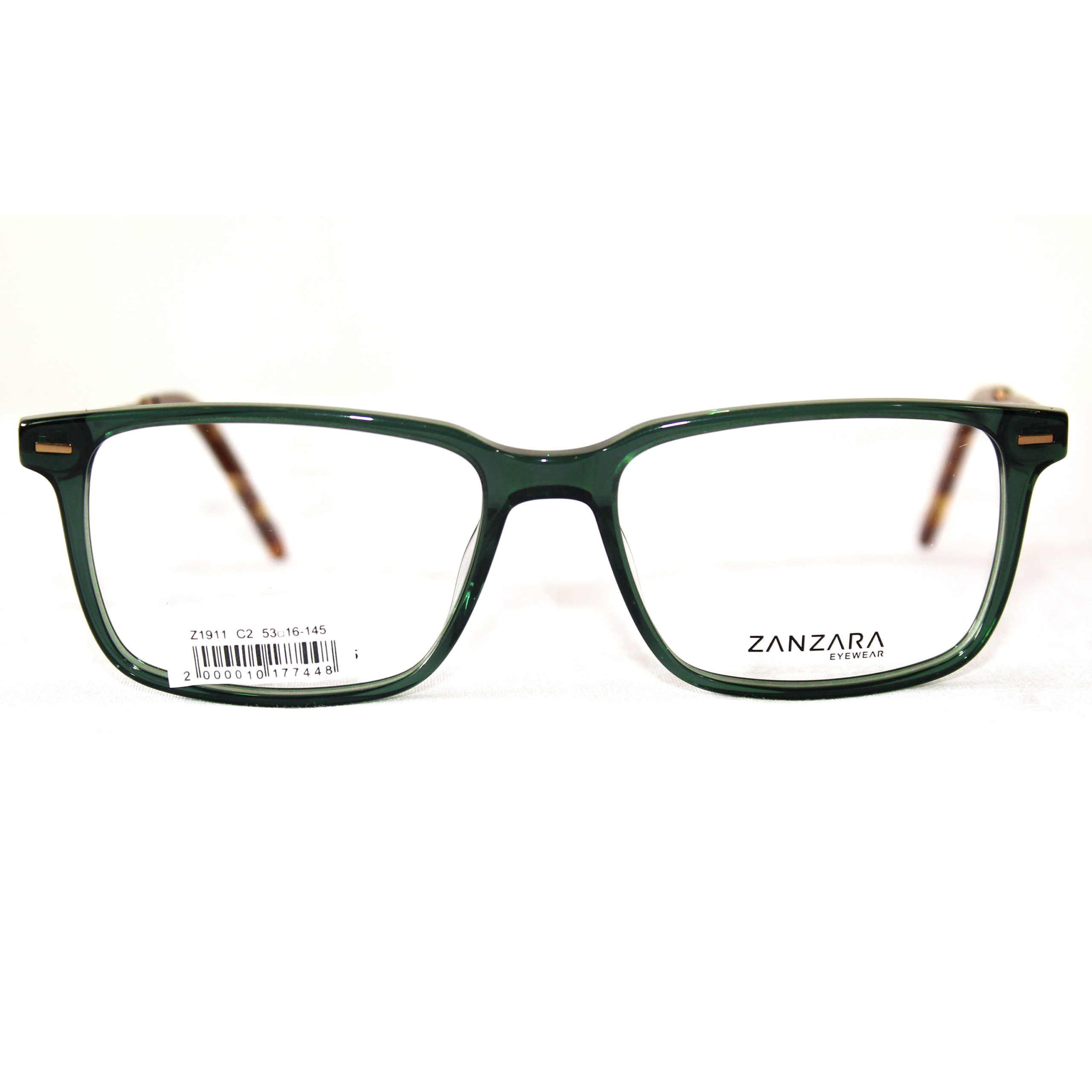Lunettes de vue Z1911 C2 53-16-145 homme - Vert – Image 1