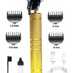 Tondeuse à barbe rechargeable geemy GM-6603 - Doré