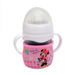 Biberon à eau avec protège 120 ml - Rose – Image 2