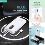 Power bank sovo 10000 mAh - Blanc