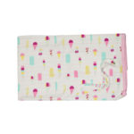 Couverture réversible double face pour bébé - Multicolore/Rose – Image 2