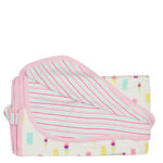 Couverture réversible double face pour bébé - Multicolore/Rose