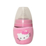 Biberon à eau avec protège 80 ml - Rose – Image 2