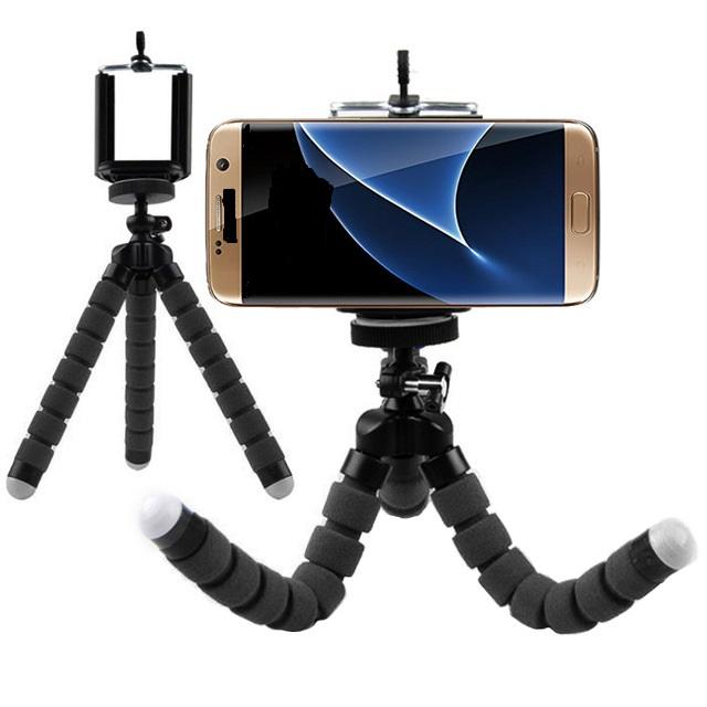 Mini trépied poulpe support rotatif téléphone portable smartphone appareil  photo - Pieds, trépieds et supports pour optiques (7160872)