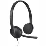 Logitech H110 Casque Filaire, Ecouteurs Stéréo PC/Mac/Portable - Noir