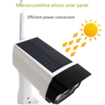 Projecteur LED Solaire Avec Détecteur De Mouvement Sous Forme de Caméra Factice – Image 4