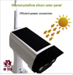 Projecteur LED Solaire Avec Détecteur De Mouvement Sous Forme de Caméra Factice – Image 5