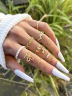 Ensemble de Bagues - 10 Pièces