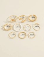 Ensemble de Bagues - 10 Pièces – Image 4