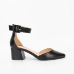 Carton de 10 escarpins à talons à lanières pour femme - Noir – Image 2