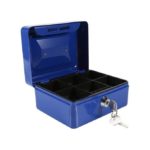 Mini Coffre Fort A Clef En Acier Avec Serrure – Image 2