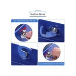 Mini Coffre Fort A Clef En Acier Avec Serrure – Image 3