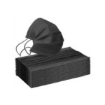 Lot De 50 Masques Jetables - Protection Covid-19 - Noir – Image 3