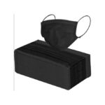 Lot De 50 Masques Jetables - Protection Covid-19 - Noir – Image 4