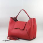 Sac à main en cuir avec bandoulière - Frédéric T -  Rouge – Image 2