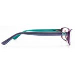 Lunettes de vue femme Gucci GG 2883 RMW 140 - Violet/Bleu – Image 3