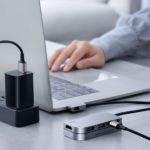 Convertisseur Baseus Bend Angle multifonctionnel (CAHUB-CWJ0G) – Image 2