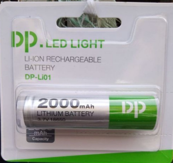 Batterie Lithium 2000 mAh Rechargeable – Image 1