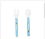 Ensemble Cuillère Et Fourchette En Plastique Pour Bébés – Image 4