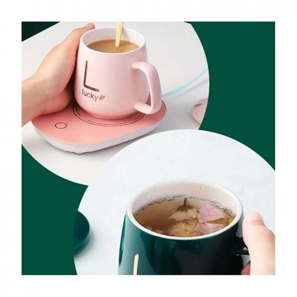 Chauffe-tasse à café chauffe-café Usb chauffe-café chauffe-lait avec tasse  et cuillère