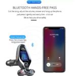 Transmetteur FM Bluetooth, Bluetooth Lecteur MP3 Lumineux avec Ecran – Image 3