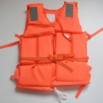 Gilet de sauvetage adulte orange – Image 4