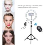 anneau lumineux professionnel - lumière de maquillage + trépied offert - télécommandé – Image 5