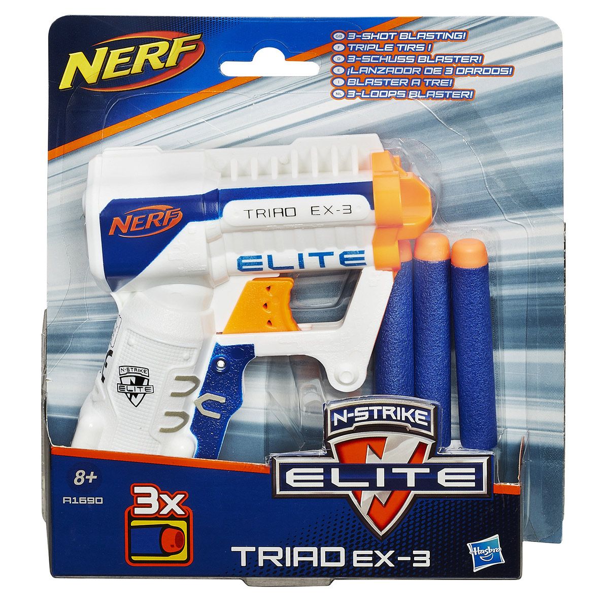 Pistolet à cartouches – TRIAD – NERF A1690E35 – Image 1