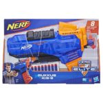 Pistolet Nerf Elite + 8 balles RUKKUS E2654