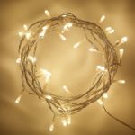 Fil Lumineux-50led-5m-interieur Blanc Chaud