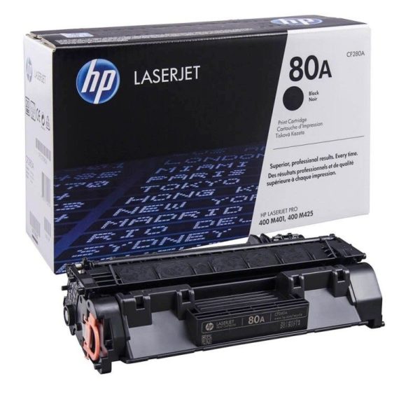 HP 80A Toner LaserJet Noir