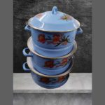 Lot de 3 soupières Avec Couvercle de Qualité – Image 2