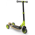 Smoby - Patinette Bois Pliable 3 Roues +3ans