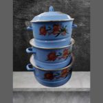 Lot de 3 soupières Avec Couvercle de Qualité