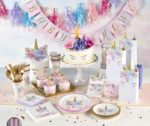 Kit de 56 pièces d'anniversaire Licorne - 6 Enfants – Image 5