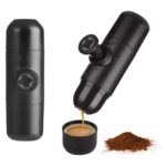 Mini Machine à Café Portable, Cafetière à Pression Manuelle