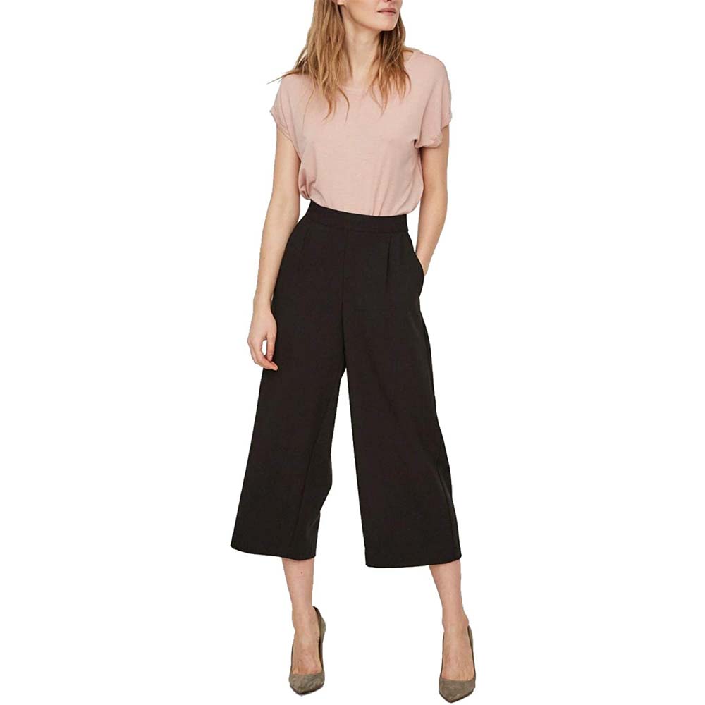 Pantalon Culotte pour femmes Noos - Noir – Image 1