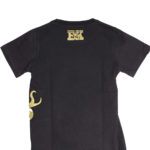 T-shirt Enfant Burkindi avec motif Etalon à col rond - Noir/Multicolore – Image 2